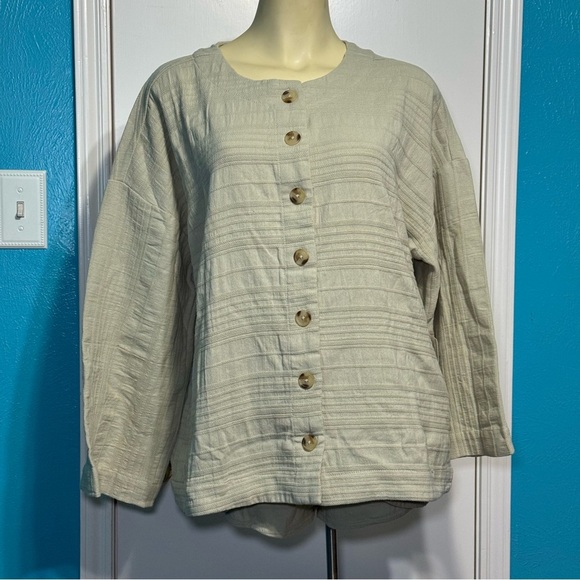 FREE PEOPLE Pippa Short Set 100% cotton Boxy Top & Shorts w/ wrap closure XS NWT - Picture 2 of 16